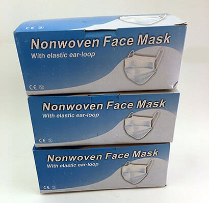 SG Nonwoven Face Mask